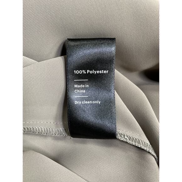 Paris Georgia 'Audrey' Grey Polyester Dress Size XS - Picture 5 of 5